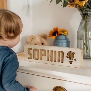 Personalized Wooden Night Light - Image 12